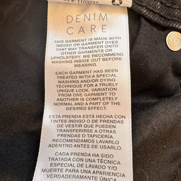 Kensie Mila High Rise Straight Jeans Black - Picture 7 of 9